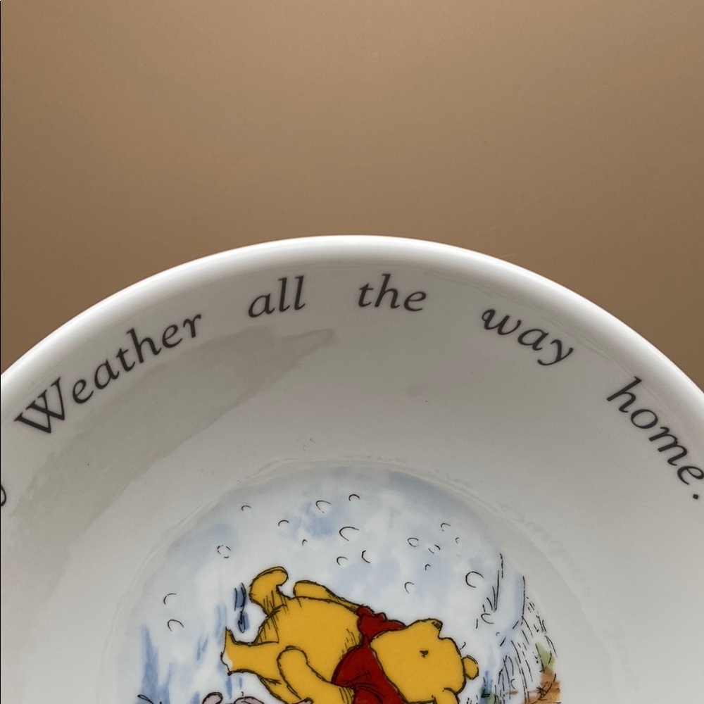 ROYAL DOULTON Winnie the Pooh and Piglet China Cereal Bowl Disney - Picture 6 of 11
